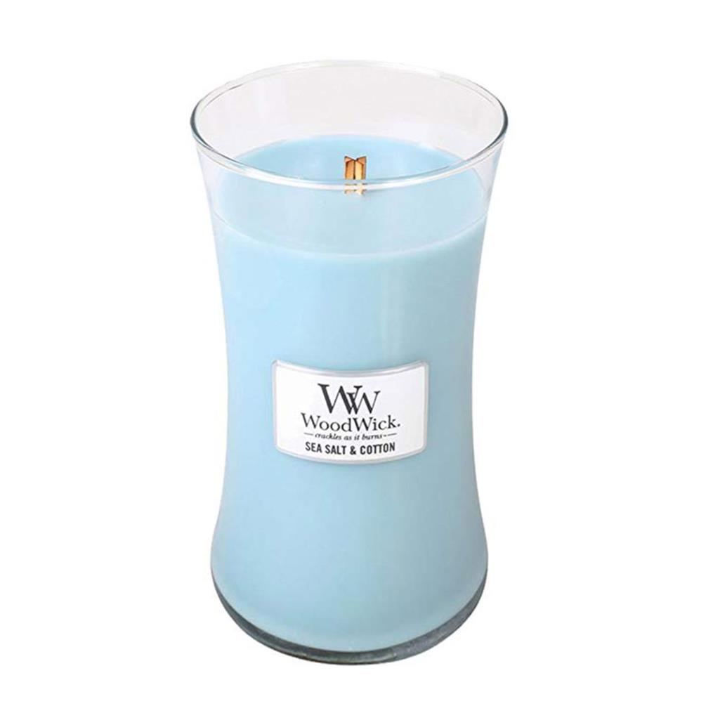 WoodWick Sea Salt & Cotton Large Hourglass Candle £18.89